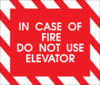 In Case Of Fire Clip Art